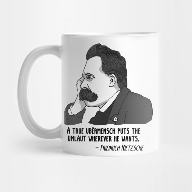 Nietzsche Umlaut by ExistentialComics